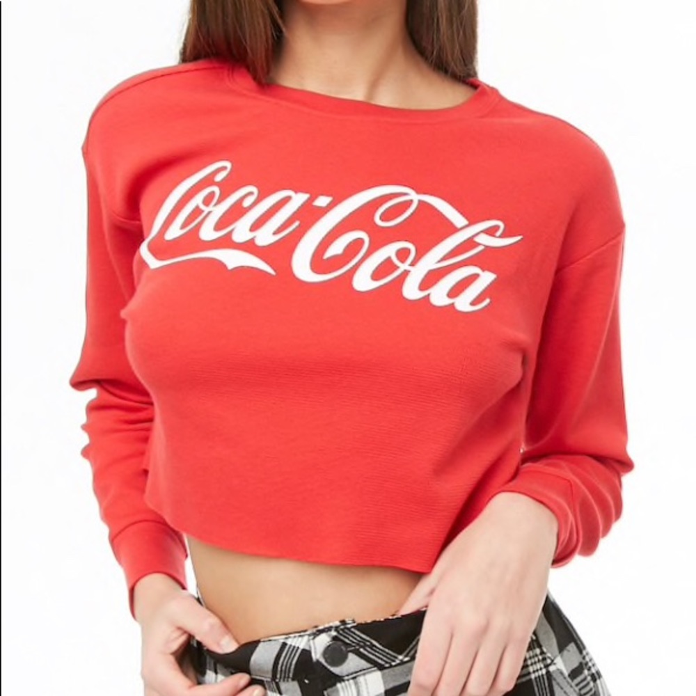 coca cola graphic top